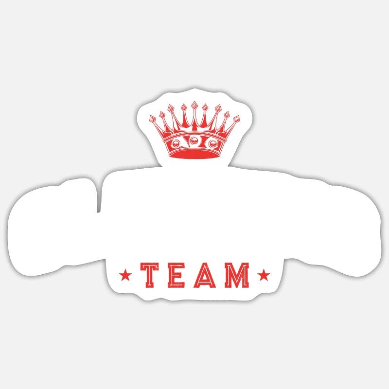 Équipe d’escalade - Sticker taille S (10 x 10 cm) - blanc mat