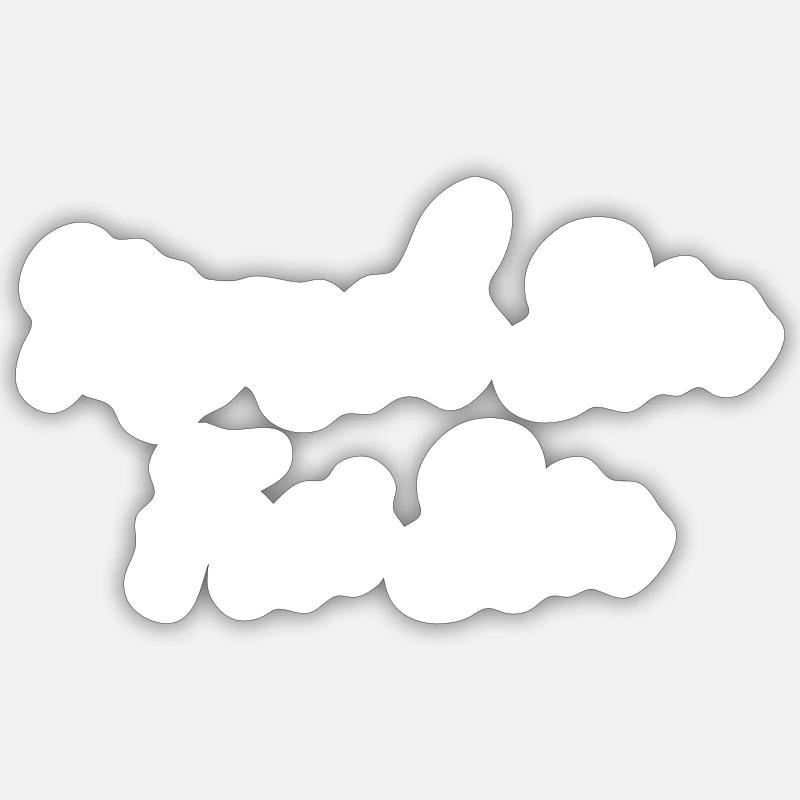 Sticker Größe S (10 x 10 cm) - 