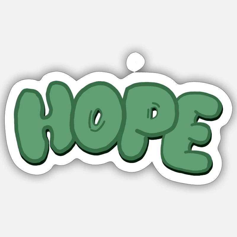 Hope Sticker size S (10 x 10 cm)