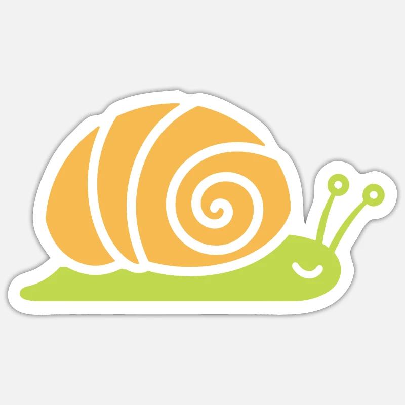 Snail Sticker size S (10 x 10 cm)