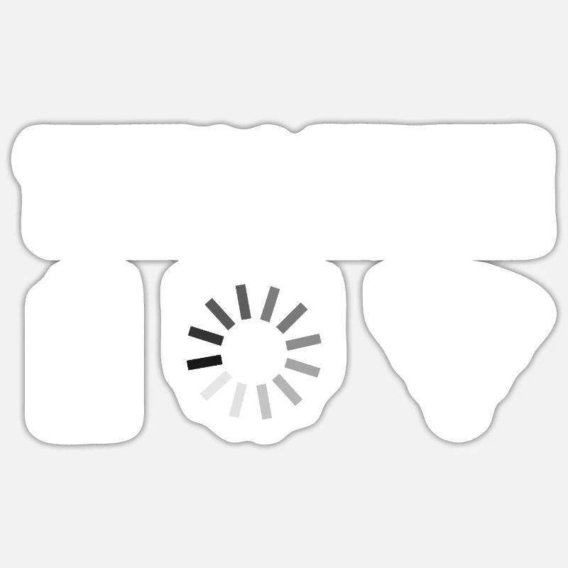 things i hate connection power loading Sticker Größe S (10 x 10 cm)