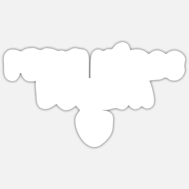 Sticker Größe S (10 x 10 cm) - 