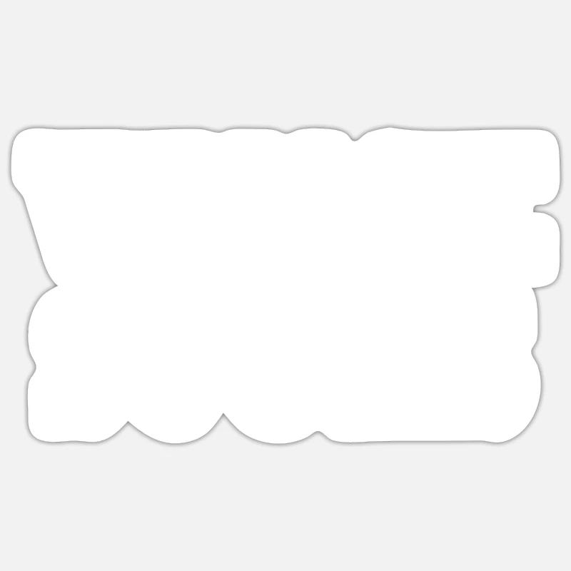 vance sucks - Sticker taille S (10 x 10 cm) - blanc mat