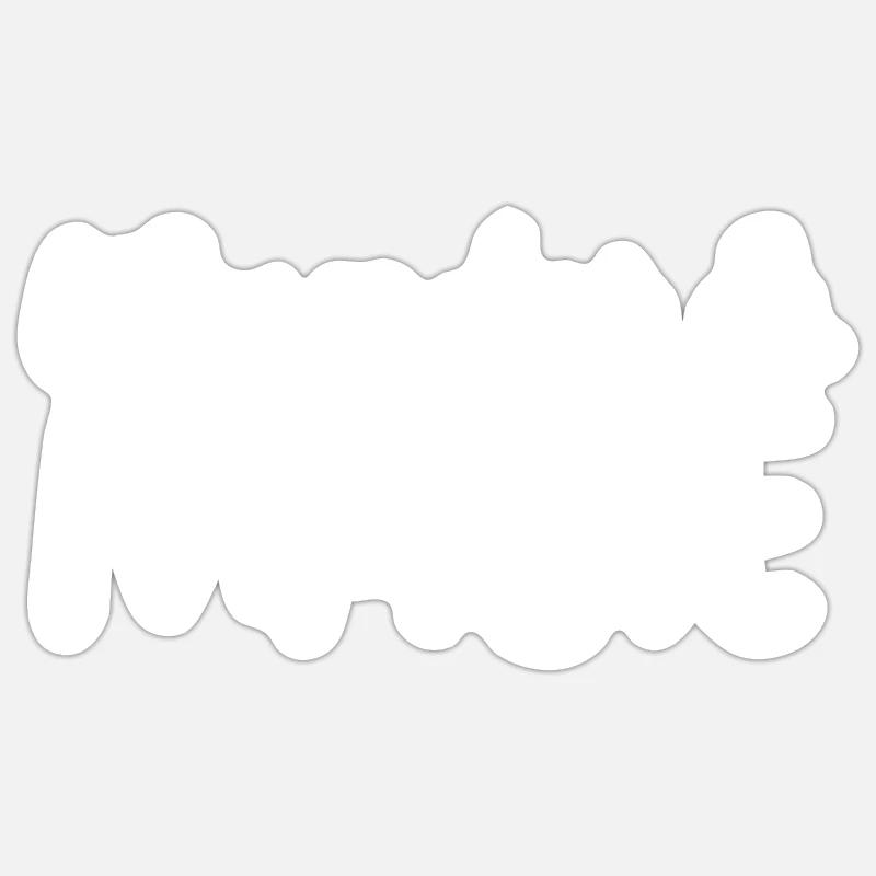 Wunder & Magie - Sticker Größe S (10 x 10 cm) - Mattweiß
