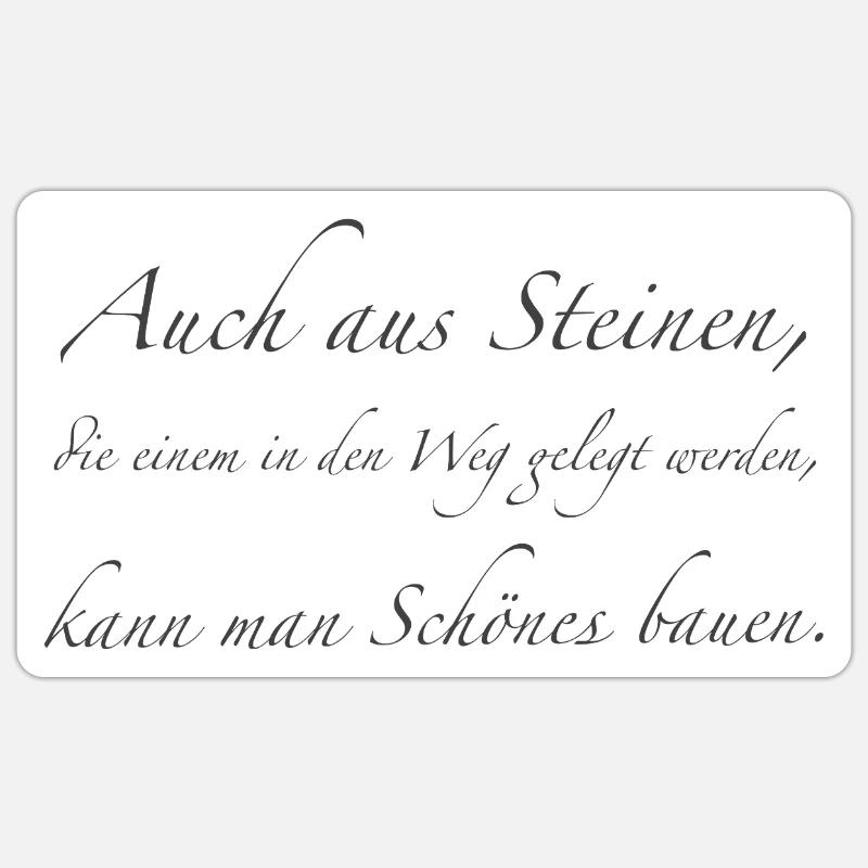 Sticker Größe S (10 x 10 cm) - 