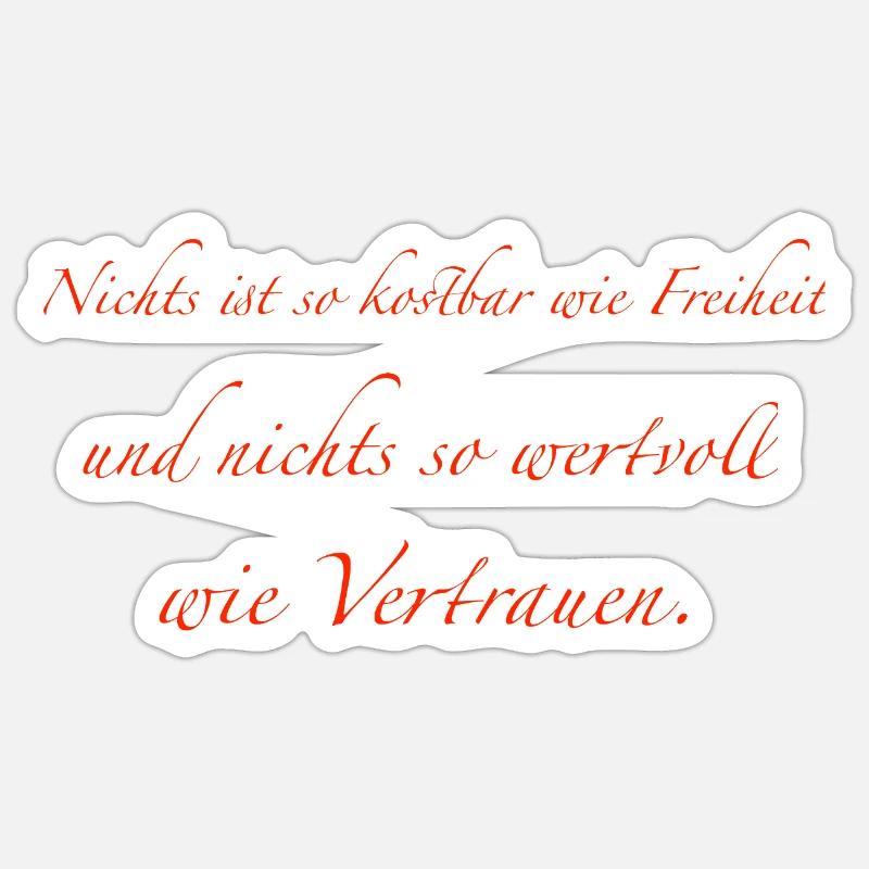 Sticker Größe S (10 x 10 cm) - 