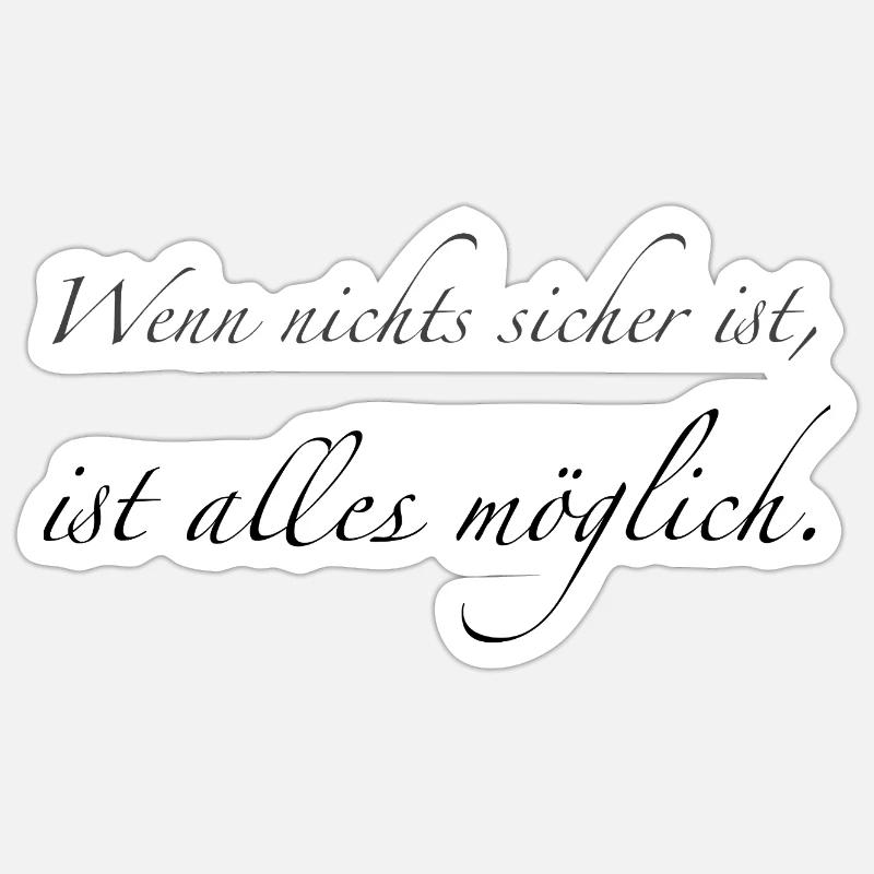 Sticker size S (10 x 10 cm) - 