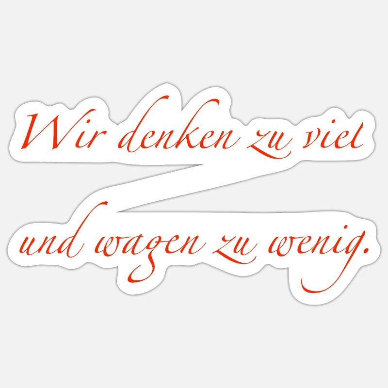 Sticker Größe S (10 x 10 cm) - 