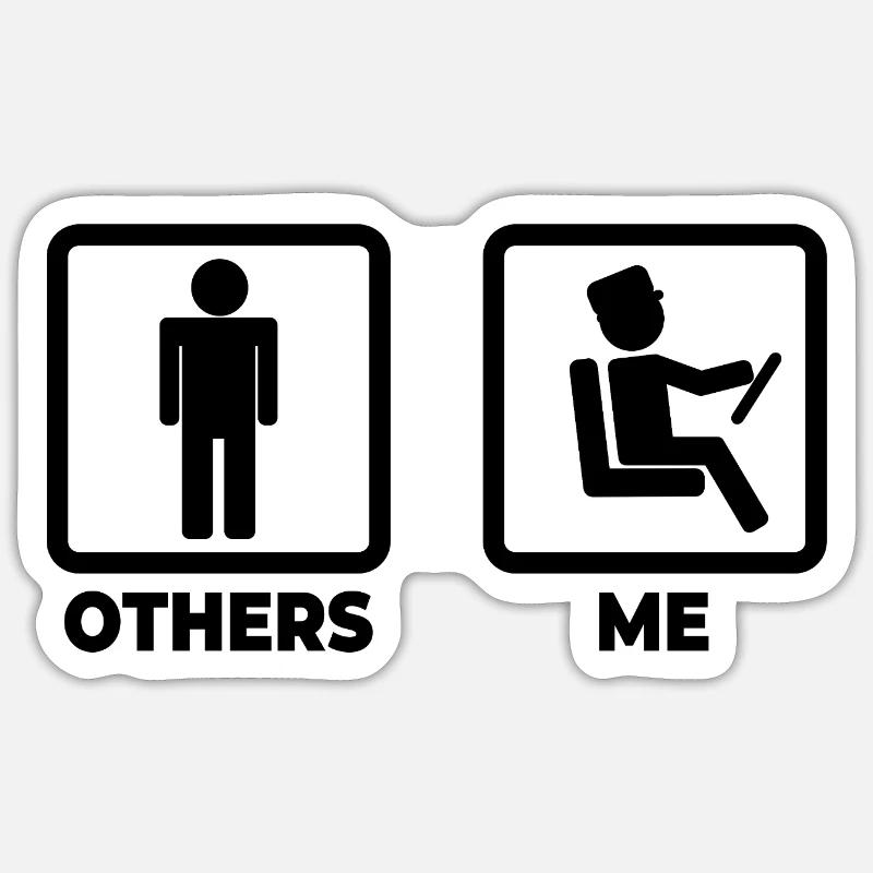 Sticker taille S (10 x 10 cm) - 