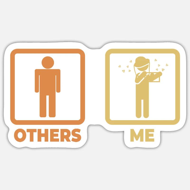 Sticker Größe S (10 x 10 cm) - 