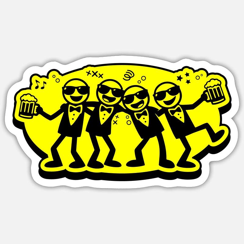 Sticker Größe S (10 x 10 cm) - 
