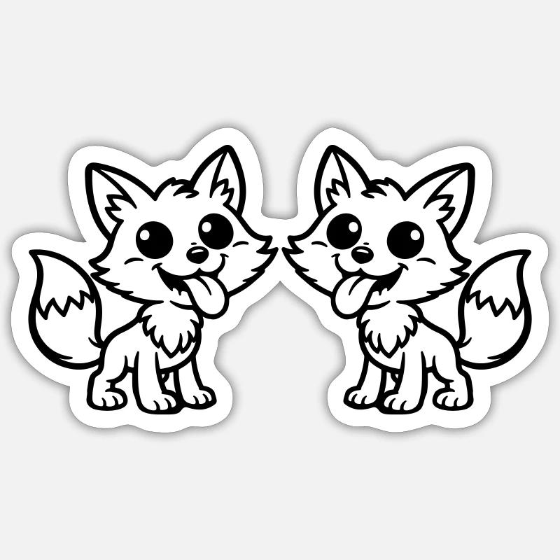 Sticker size S (10 x 10 cm) - 