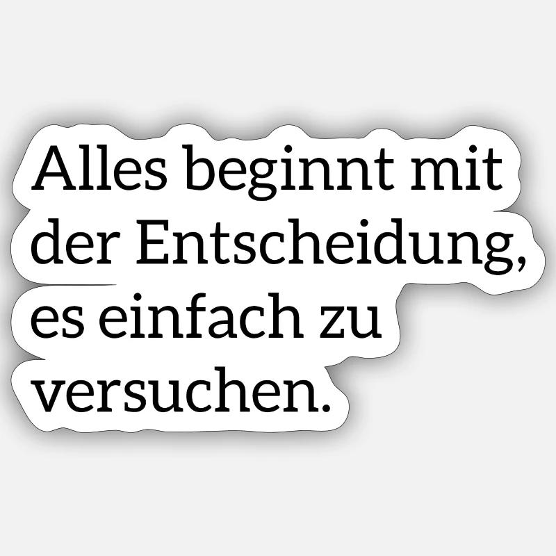 Sticker Größe S (10 x 10 cm) - 