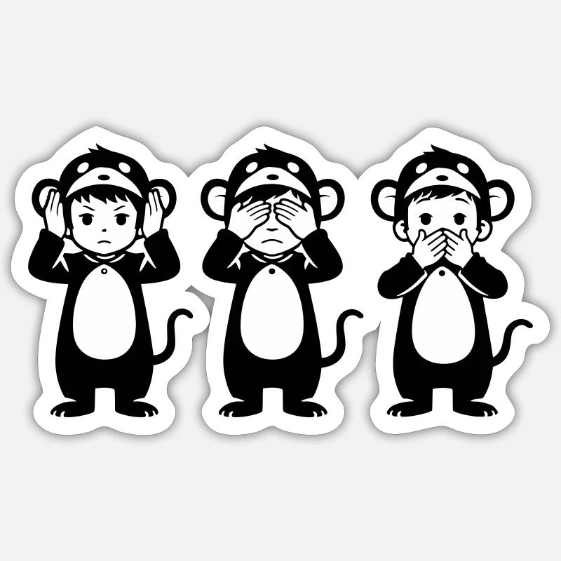 Sticker taille S (10 x 10 cm) - 