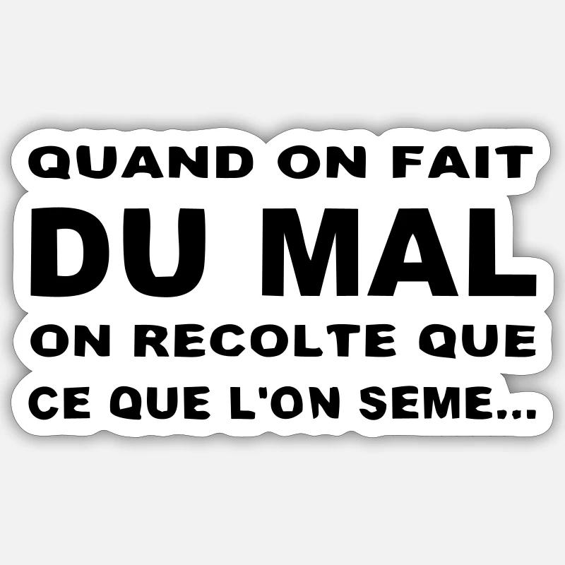 Karma Sticker taille S (10 x 10 cm)
