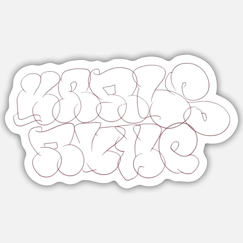 Sticker Größe S (10 x 10 cm) - 