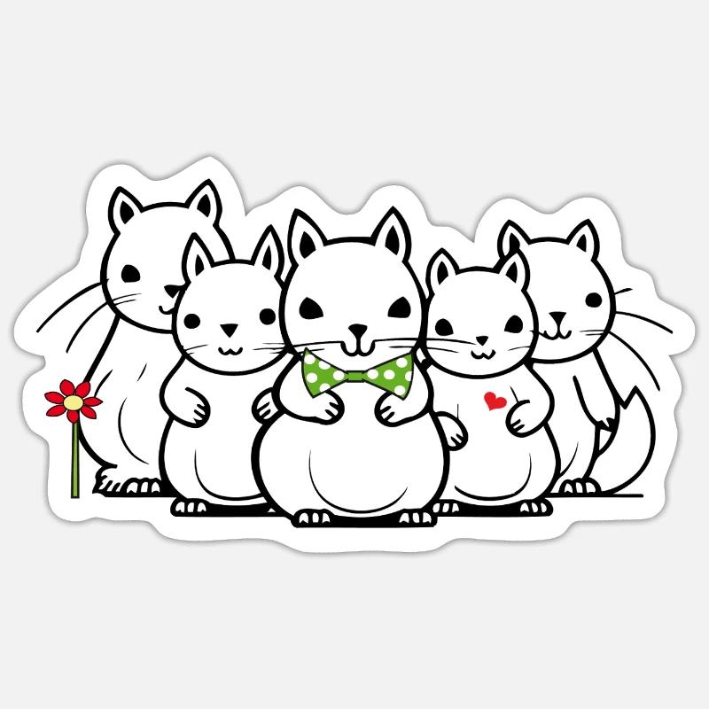 Sticker taille S (10 x 10 cm) - 