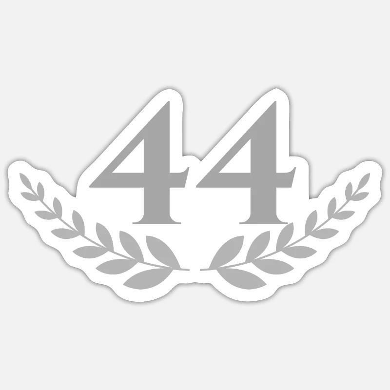 44 Sticker size S (10 x 10 cm)