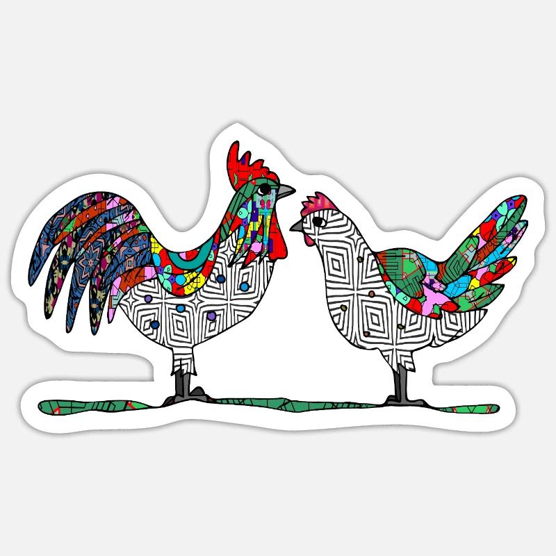 Sticker Größe S (10 x 10 cm) - 