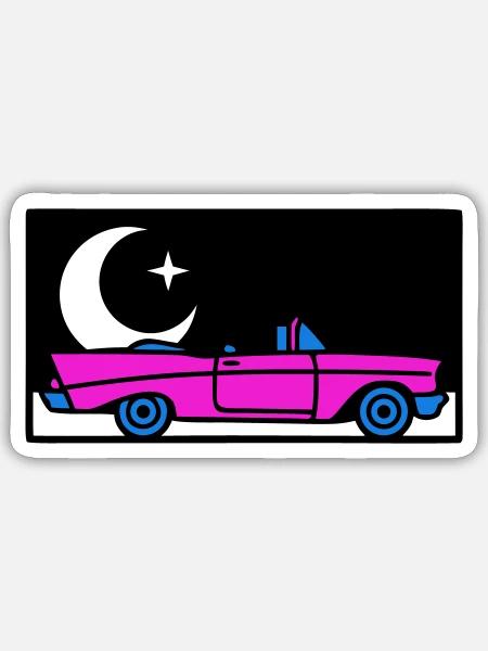  - Sticker size S (10 x 10 cm) - white matte