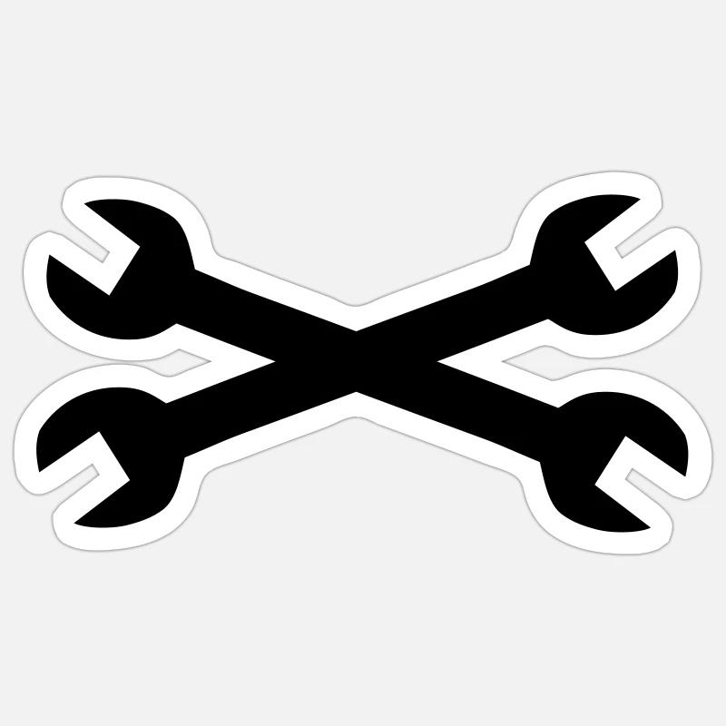 Tools - Mechanic Sticker size S (10 x 10 cm)