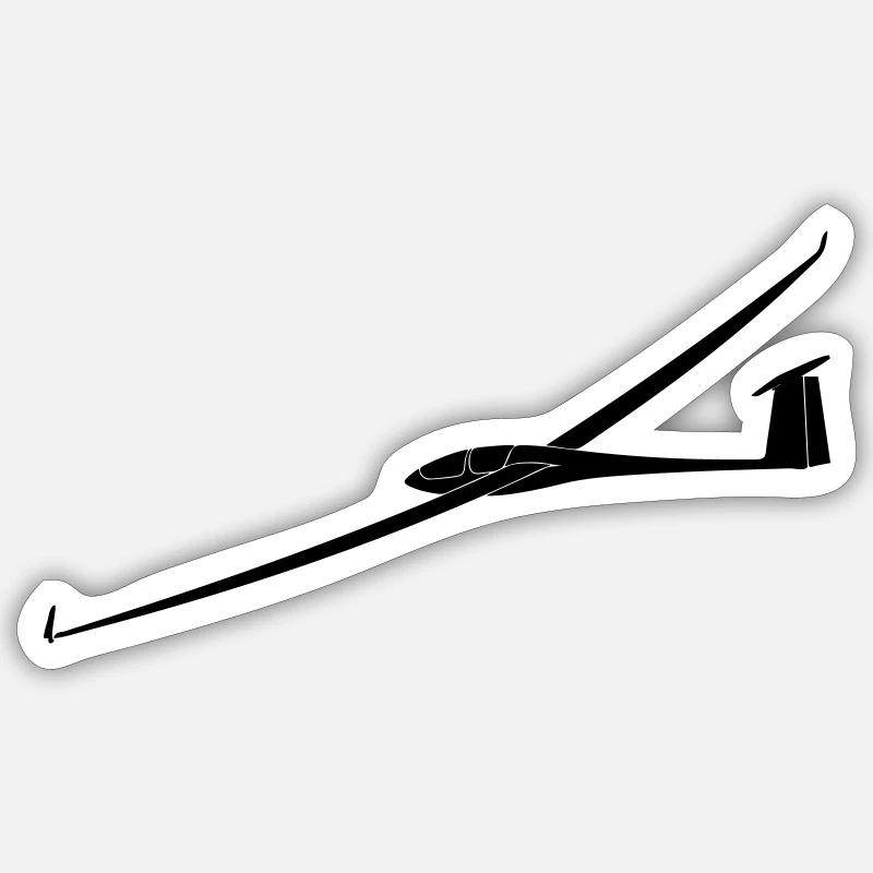 ASH25 - Sticker Größe S (10 x 10 cm) - Mattweiß