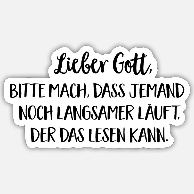 Sticker Größe S (10 x 10 cm) - 