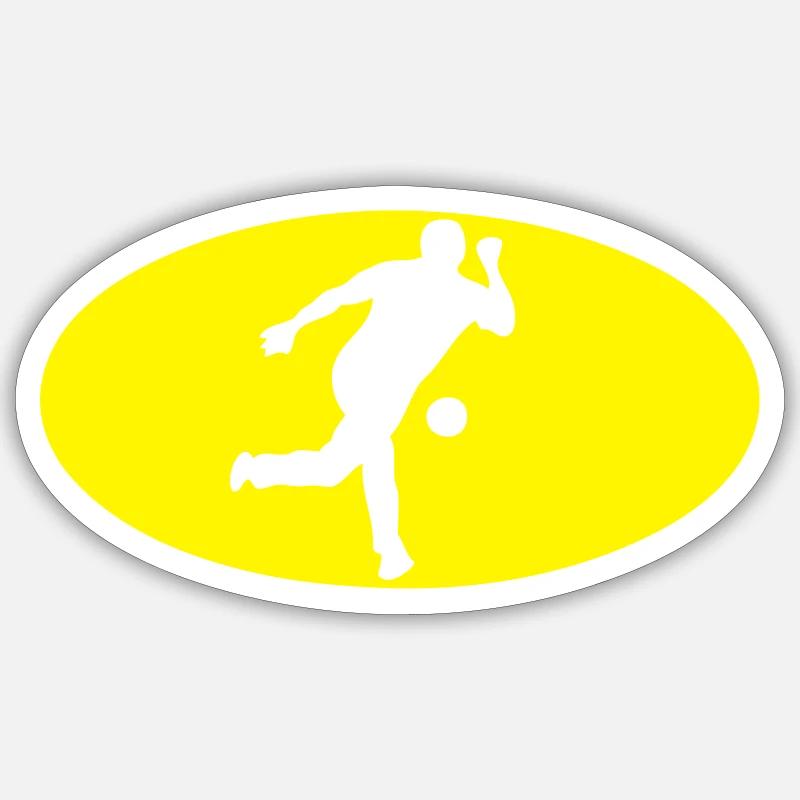bowling bat logo - Sticker size S (10 x 10 cm) - white matte