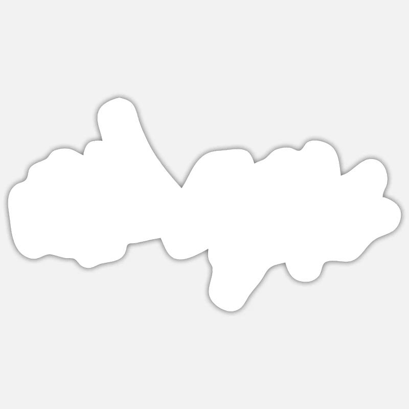 Sticker Größe S (10 x 10 cm) - 
