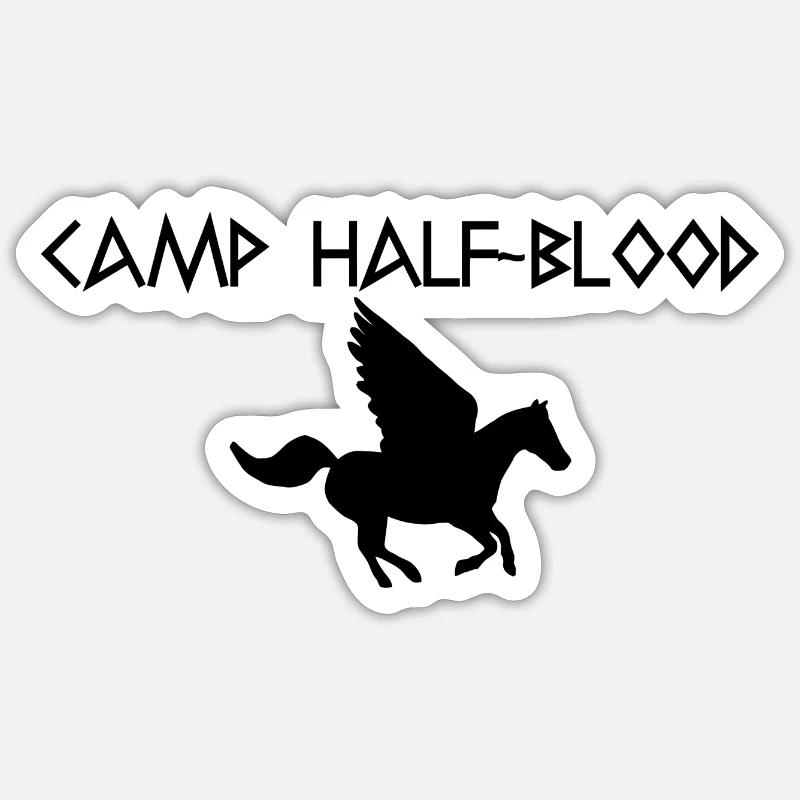 Graphique du camp - Sticker taille S (10 x 10 cm) - blanc mat