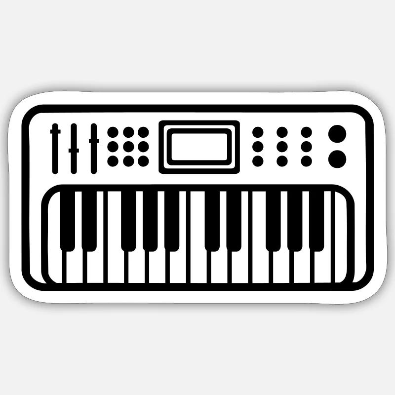 Keyboard Sticker Größe S (10 x 10 cm)