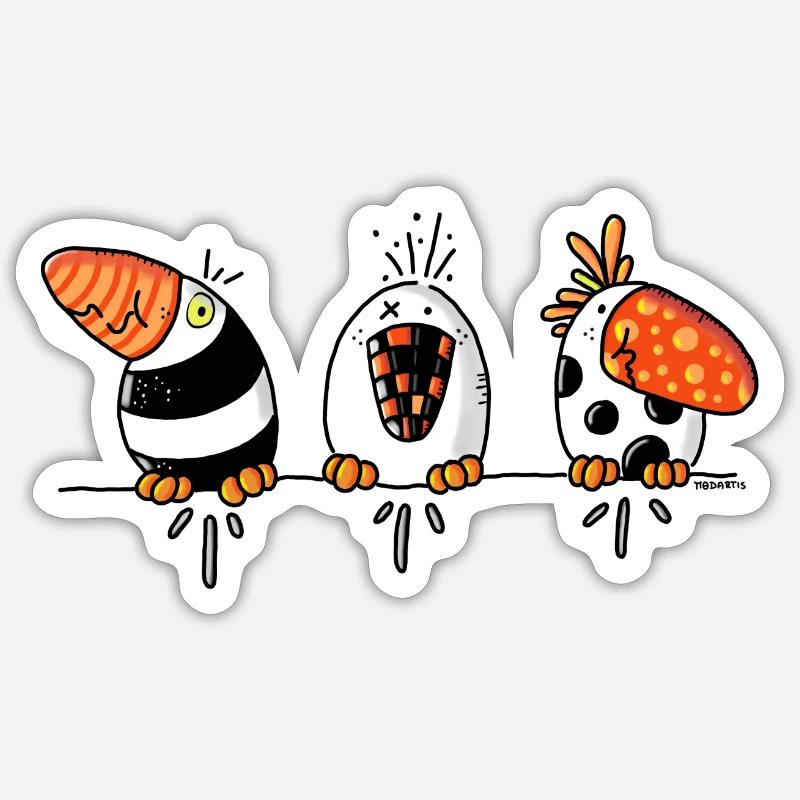Sticker taille S (10 x 10 cm) - 