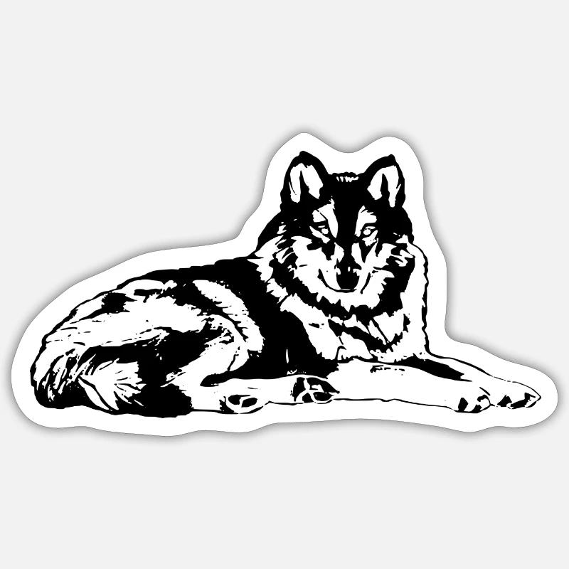 Sticker Größe S (10 x 10 cm) - 