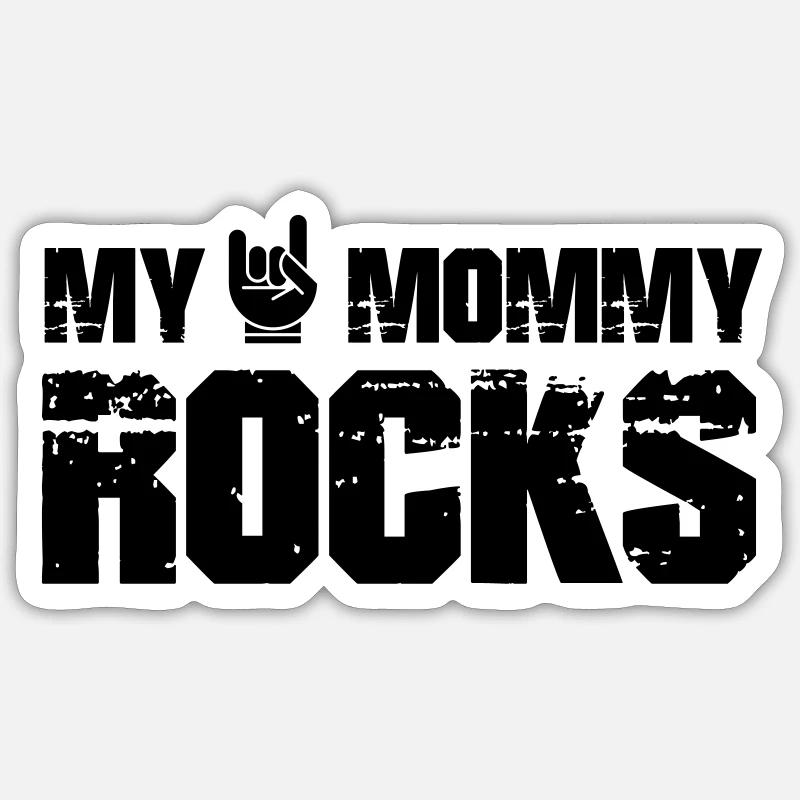 Muttertag, Geschenk, Muttertagsgeschenk Sticker Größe S (10 x 10 cm)