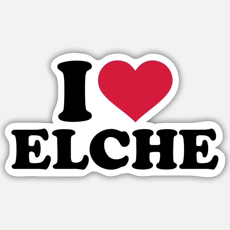 Elch Sticker Größe S (10 x 10 cm)