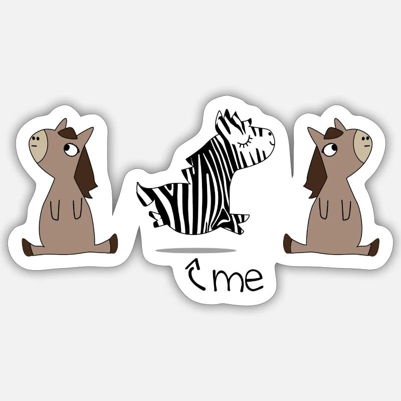 Sticker taille S (10 x 10 cm) - 