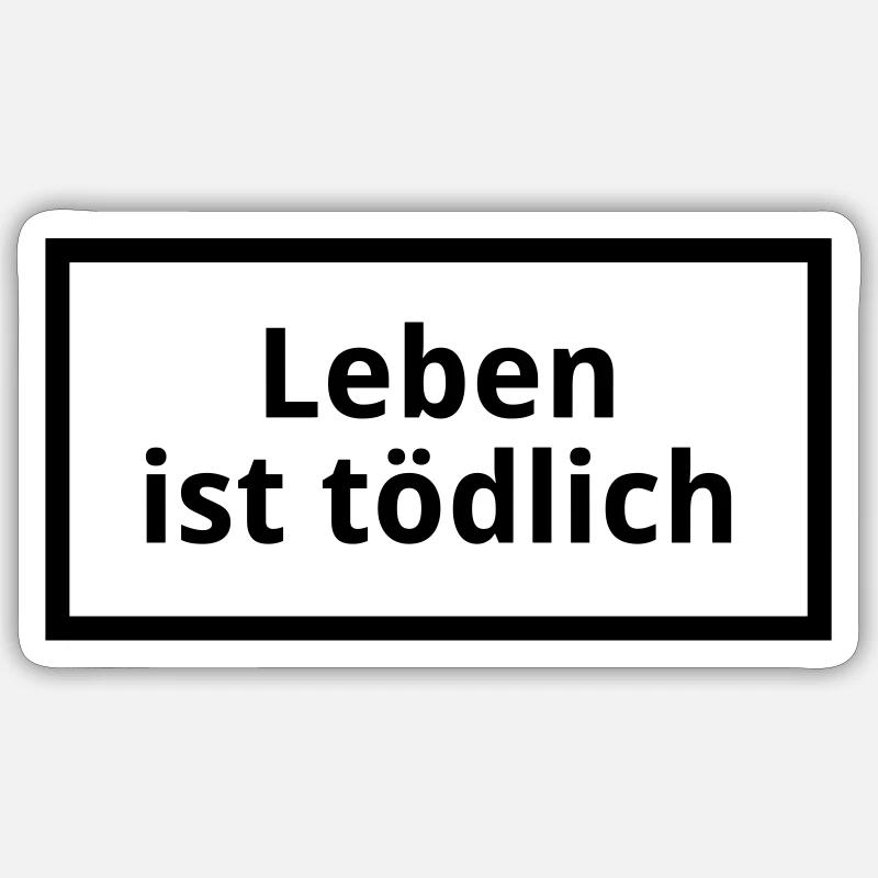 Sticker Größe S (10 x 10 cm) - 