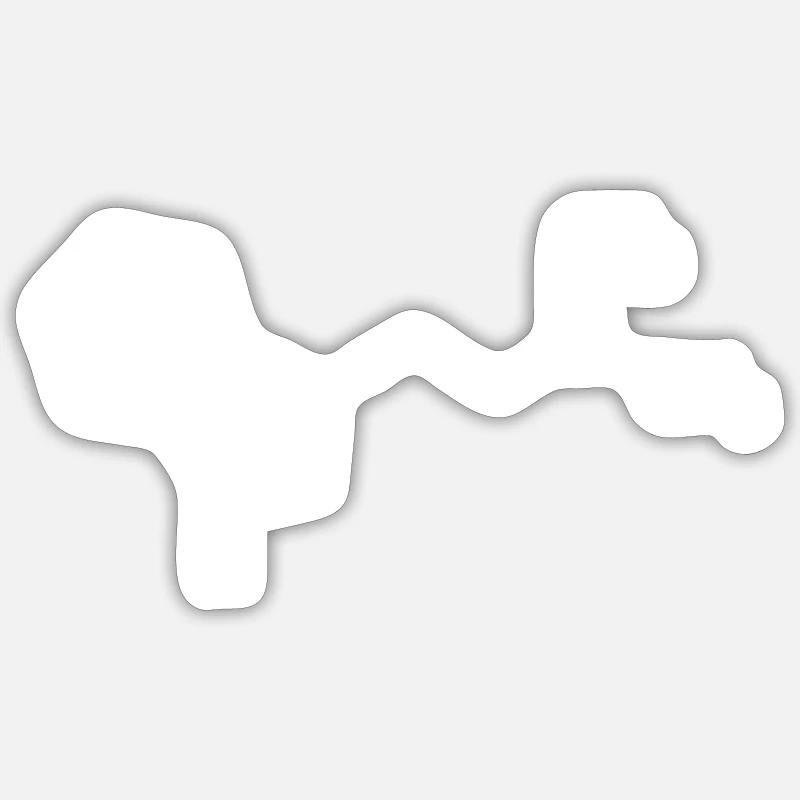 DMT Molekül N,N-Dimethyltryptamin Sticker Größe S (10 x 10 cm)