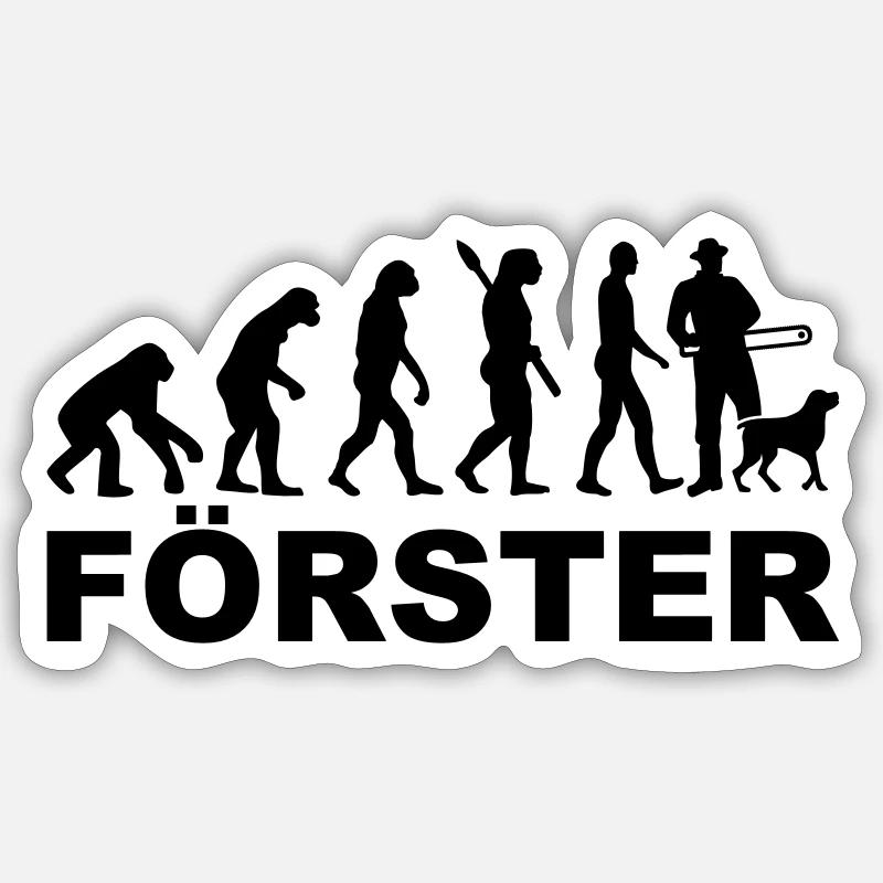 Förster Sticker Größe S (10 x 10 cm)
