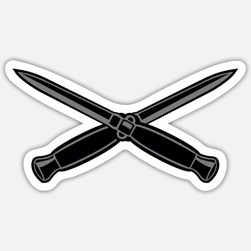 Messer Sticker Größe S (10 x 10 cm)