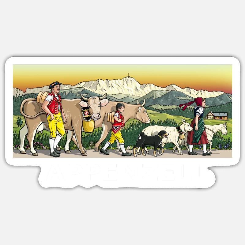 Sticker Größe S (10 x 10 cm) - 