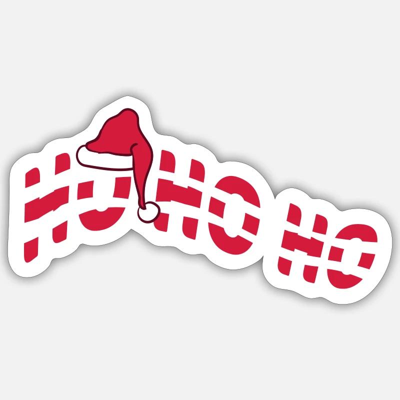 Rote Muetze Ho Sticker Größe S (10 x 10 cm)