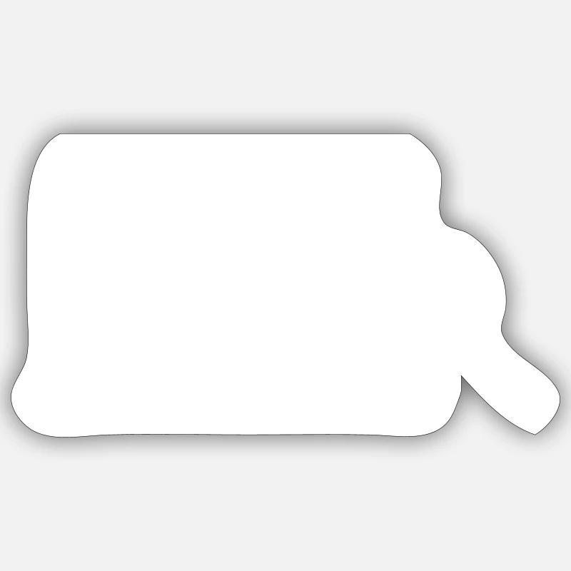 Recherche sur Internet - Sticker taille S (10 x 10 cm) - blanc mat