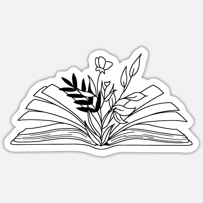 Buchen Sticker Größe S (10 x 10 cm)