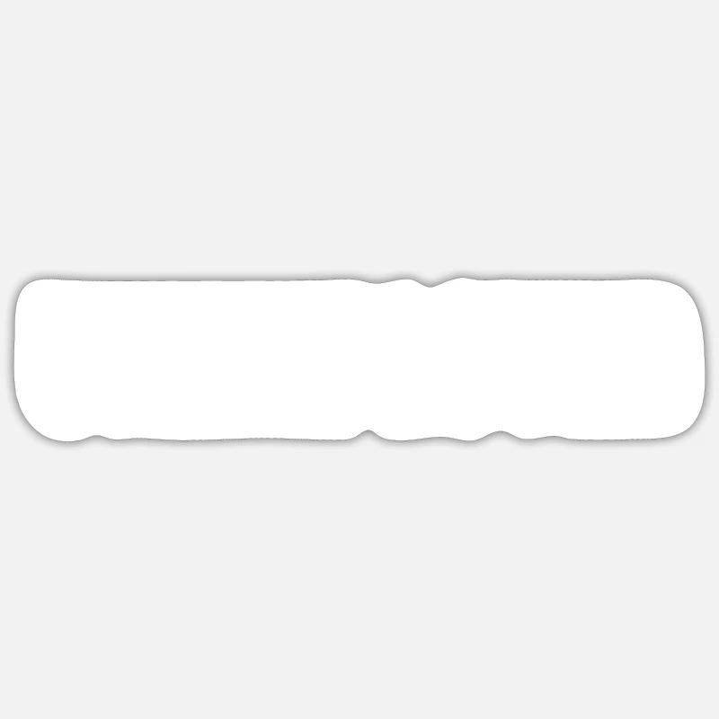 SANS EMPLOI - Sticker taille S (10 x 10 cm) - blanc mat