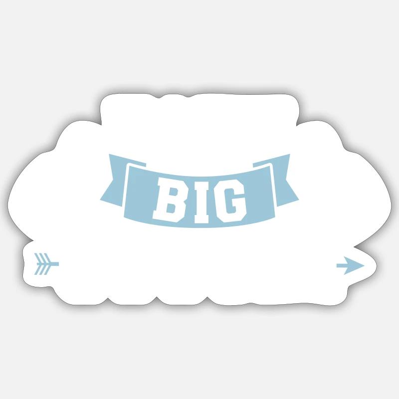 Cousin - Sticker Größe S (10 x 10 cm) - Mattweiß