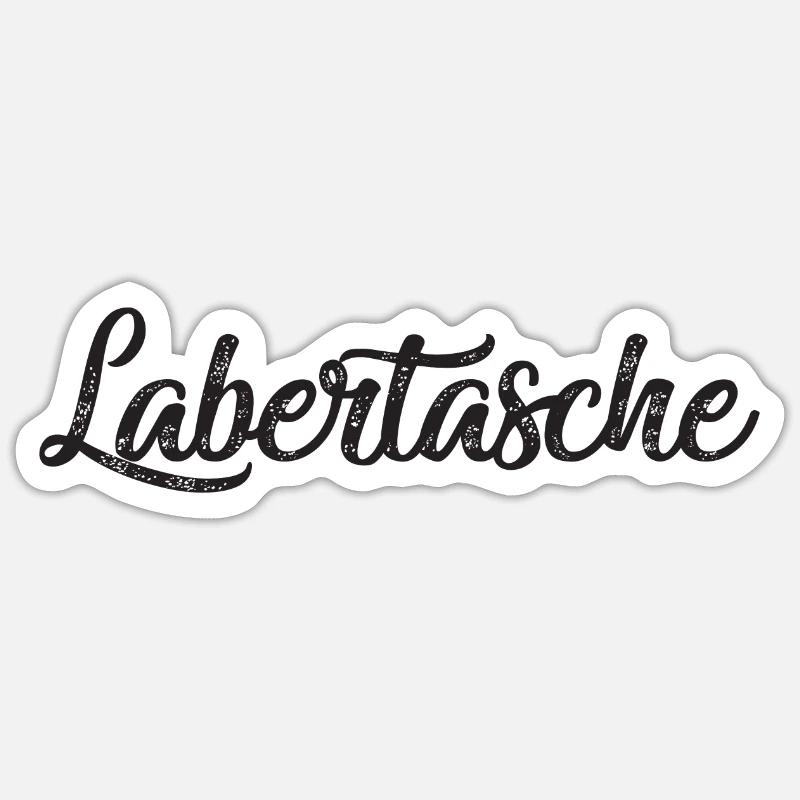 Labertasche Sticker Größe S (10 x 10 cm)