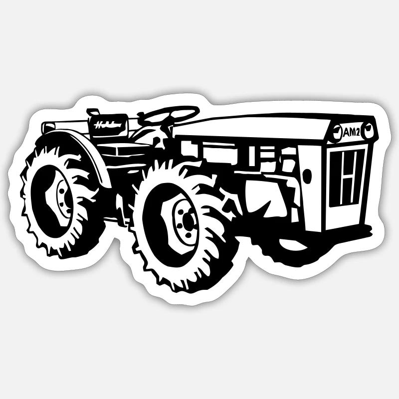 Holder Traktor Knicklenker AM2 AG3 Sticker Größe S (10 x 10 cm)