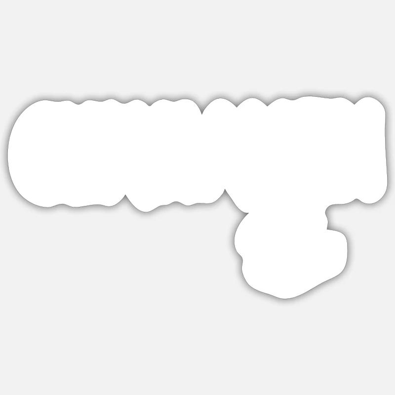 Cuxhaven - Sticker Größe S (10 x 10 cm) - Mattweiß