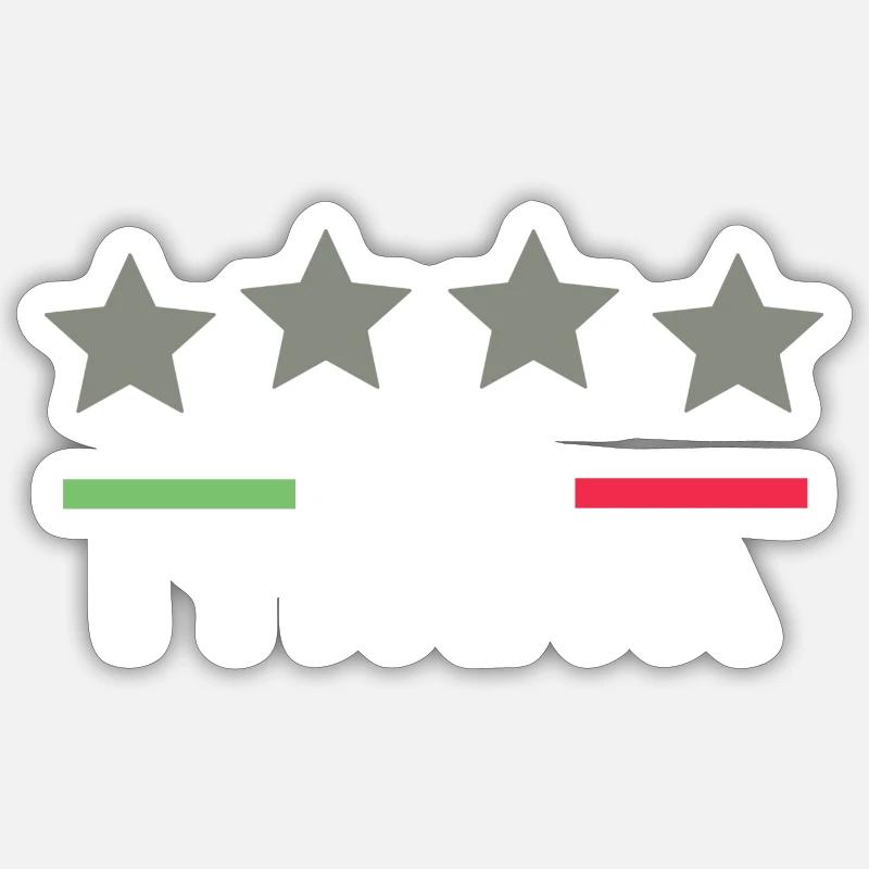 Sticker Größe S (10 x 10 cm) - 
